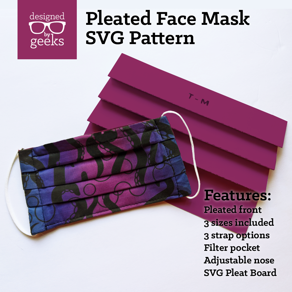 Pleated Face Mask SVG Sewing Pattern with Pleat Board – Designed by Geeks how-to-sew-an-easy-pleated-fabric-face-mask-with-a-filter-pocket