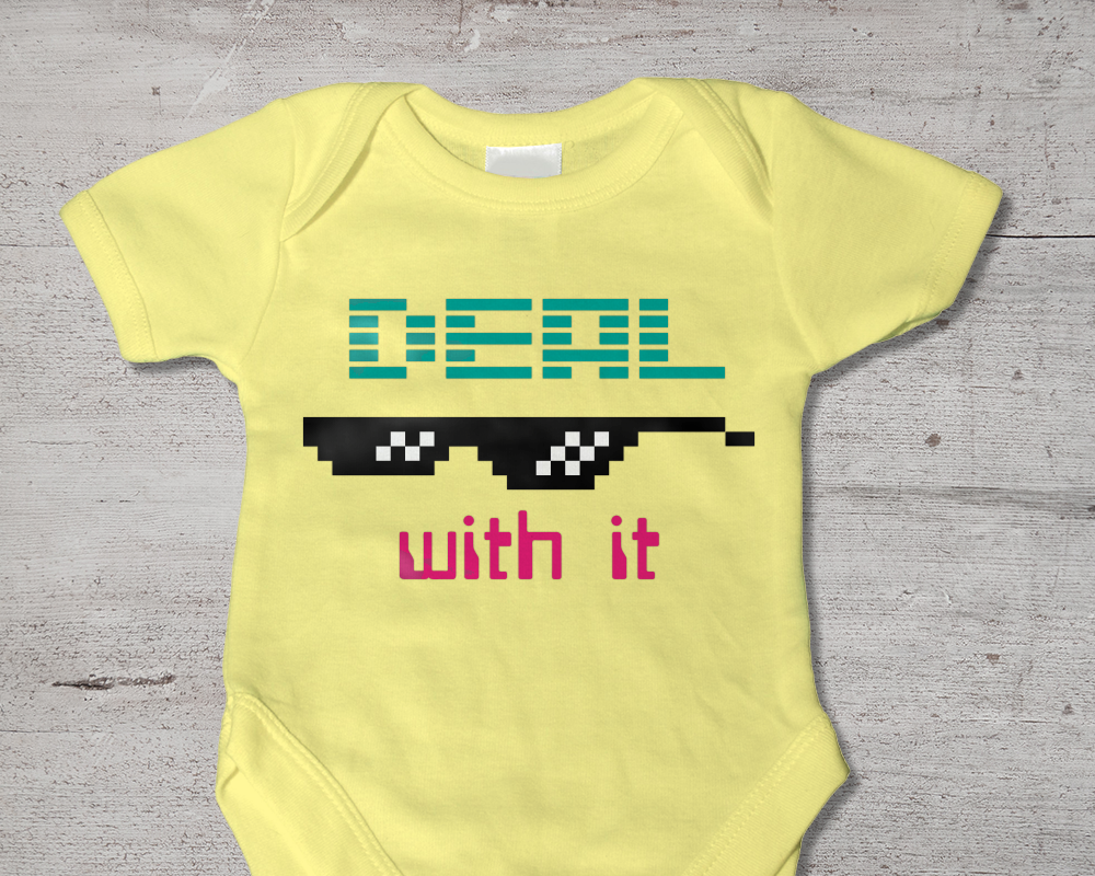 Deal With It Sunglasses Svg File Template Designed By Geeks