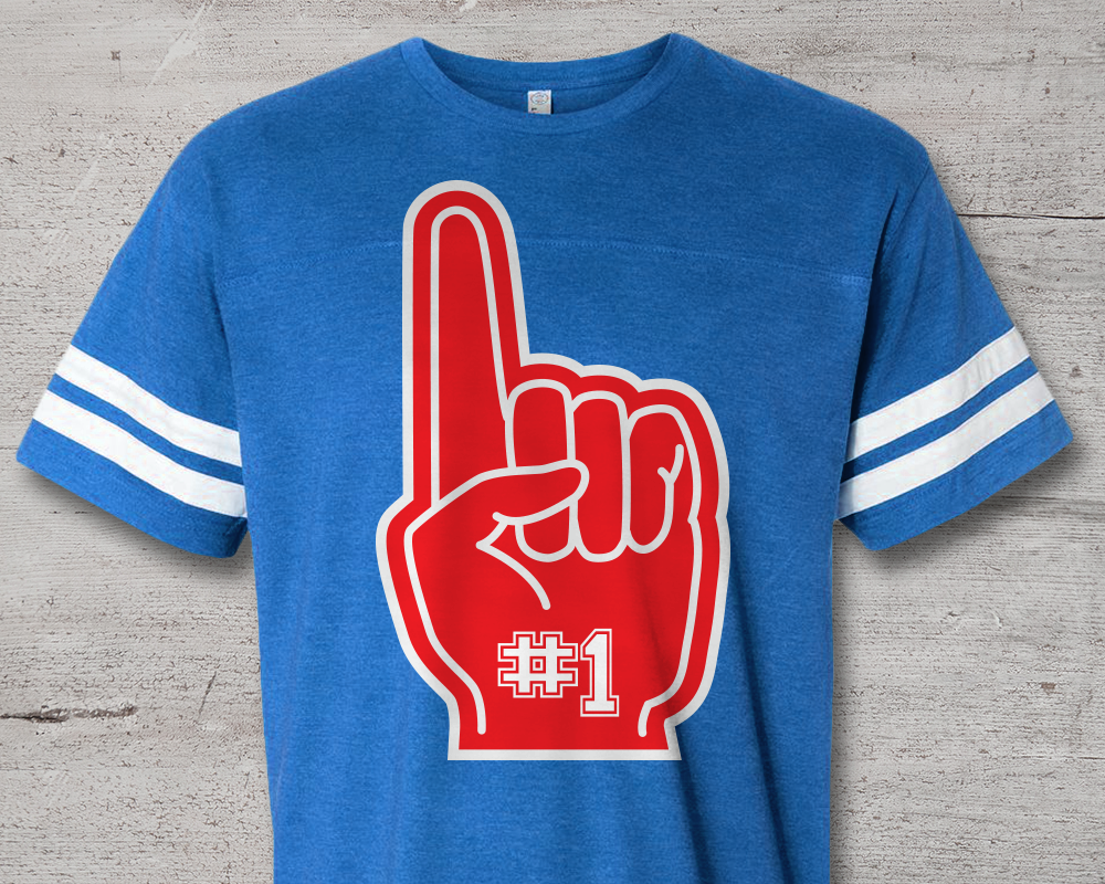 Foam Finger SVG File Cutting Template Set Designed by Geeks
