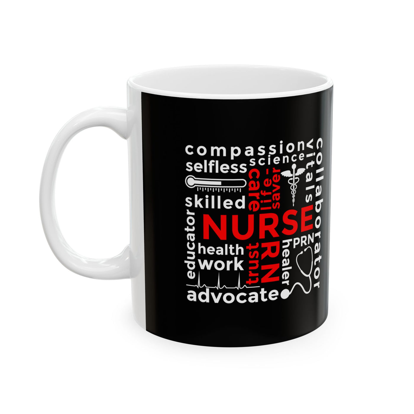 Nurse Subway Art Mug