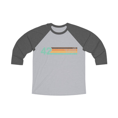 The Meaning of Life - Baseball Raglan Tee