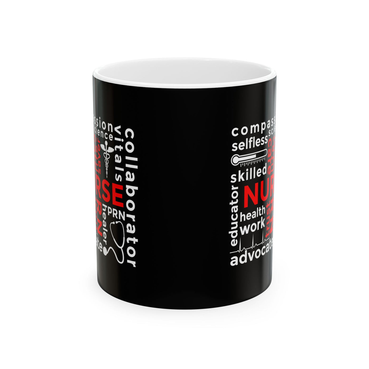 Nurse Subway Art Mug