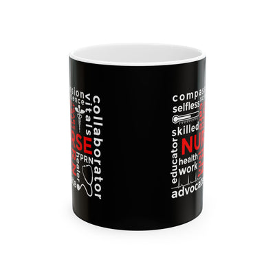 Nurse Subway Art Mug