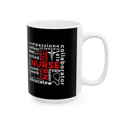 Nurse Subway Art Mug