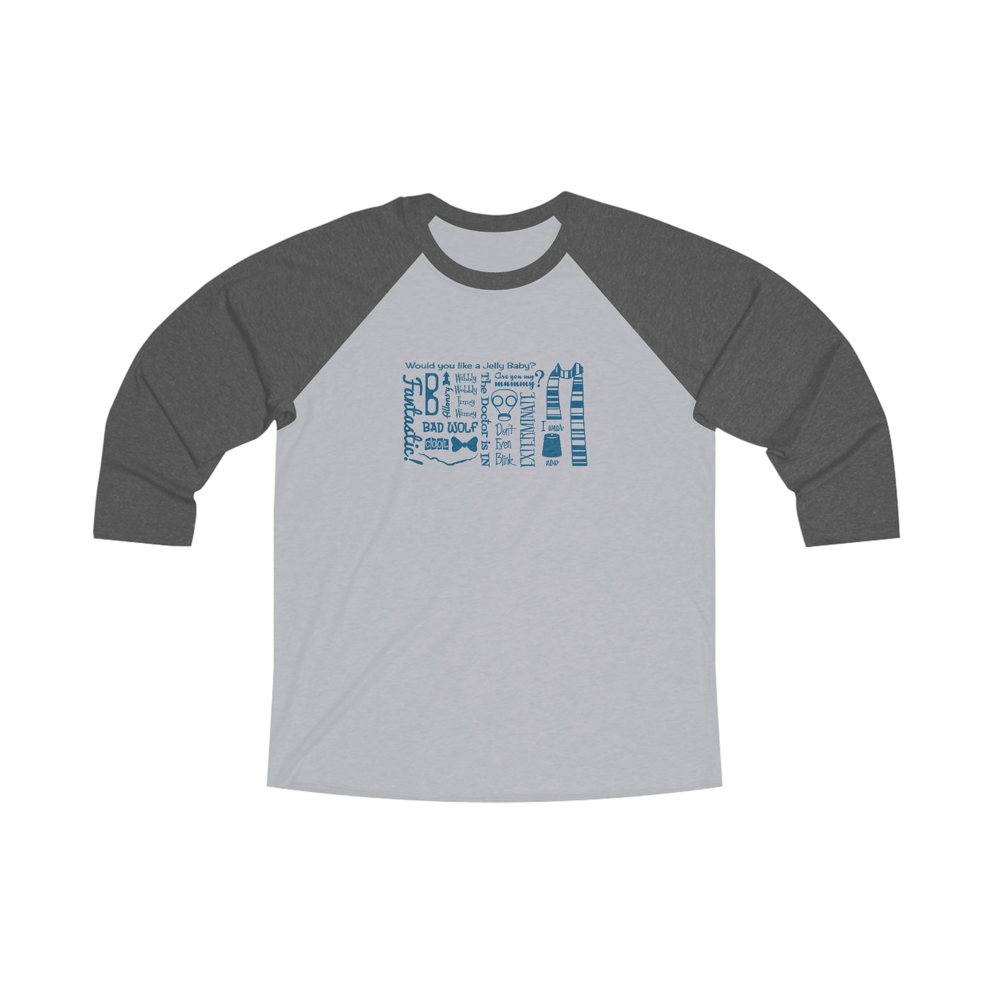 Spoilers Vintage Blue - Baseball Raglan Tee