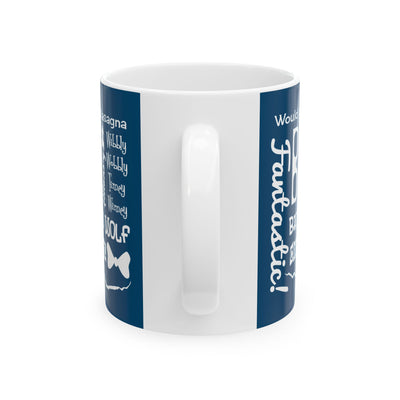 Spoilers Vintage Blue Mug