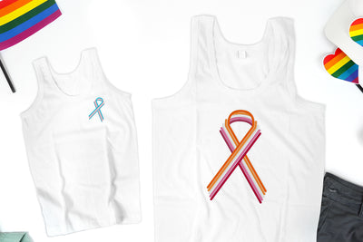 Ribbon with 5 Lines Embroidery File