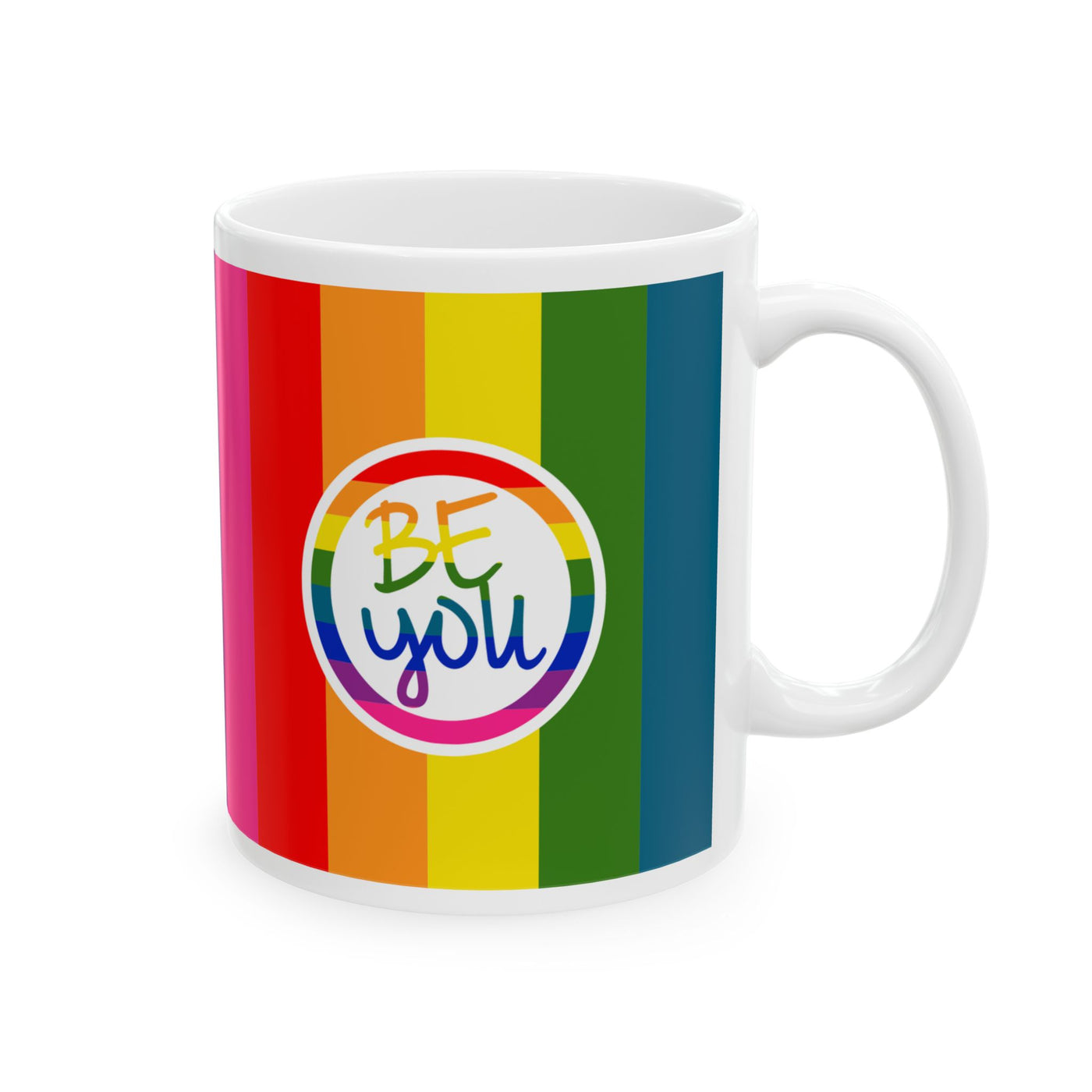 BE YOU Rainbow Mug