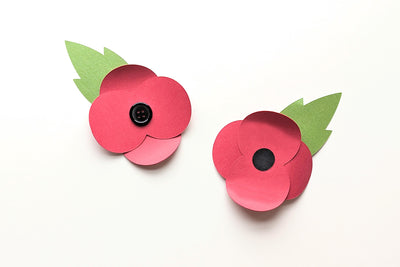 3D Remembrance Poppy SVG