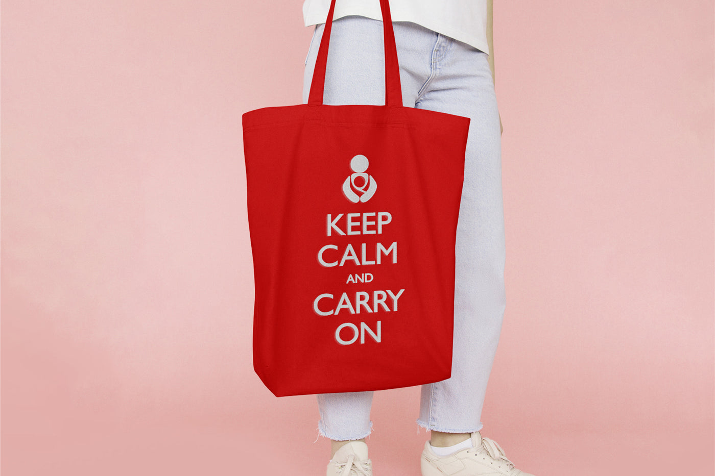 Babywearing Keep Calm and Carry On Embroidery