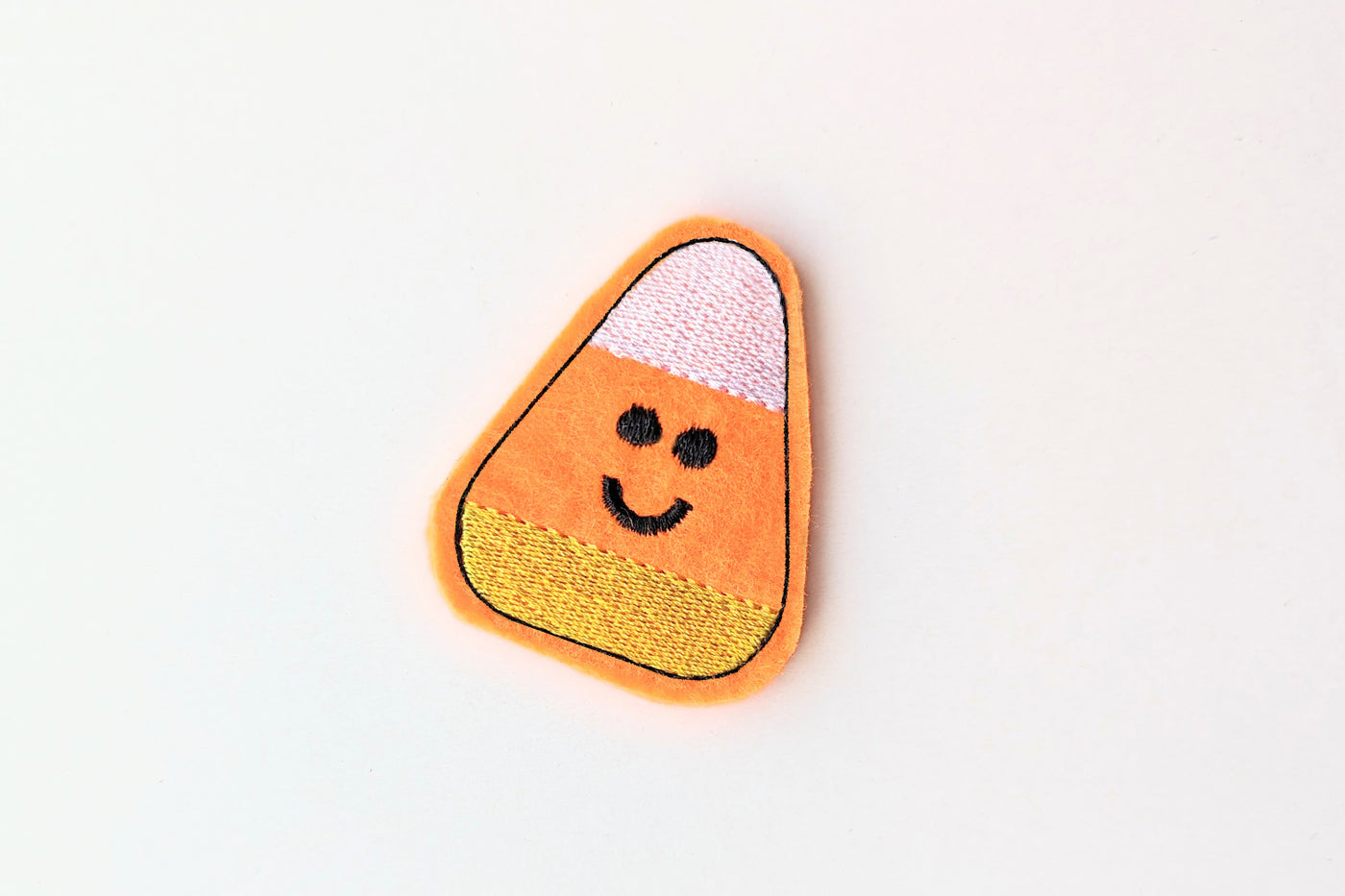 Candy Corn ITH Feltie Applique Embroidery