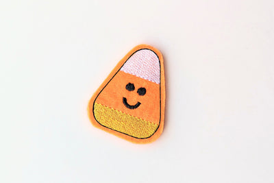 Candy Corn ITH Feltie Applique Embroidery