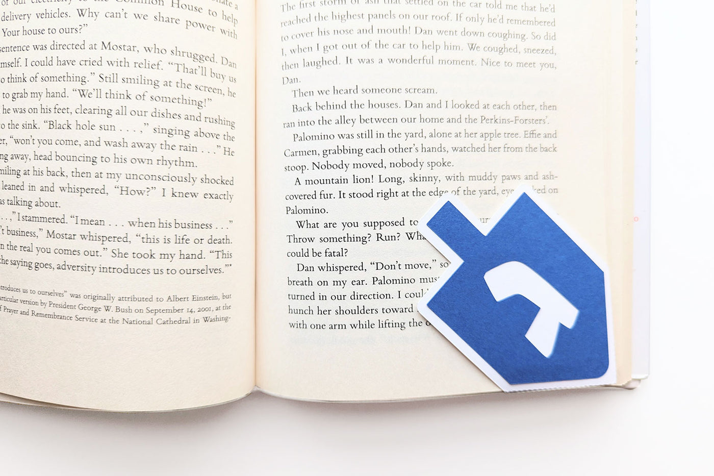 Dreidel Papercut Corner Bookmark SVG File