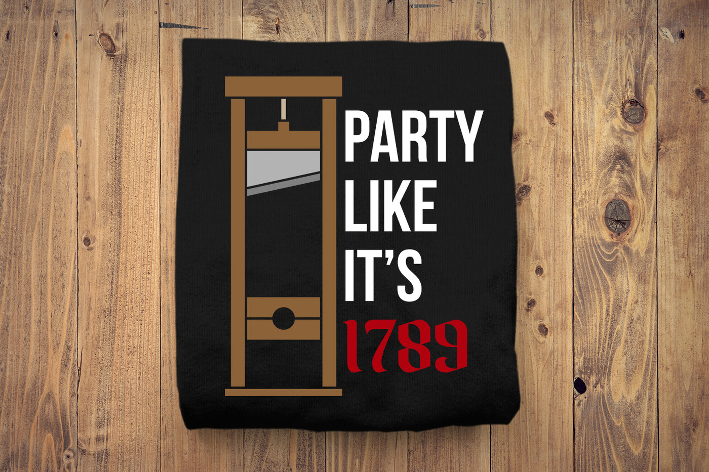 Guillotine Party Like It's 1789 SVG File