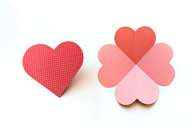 Heart Pop Up Card with 3 Cover Options SVG File