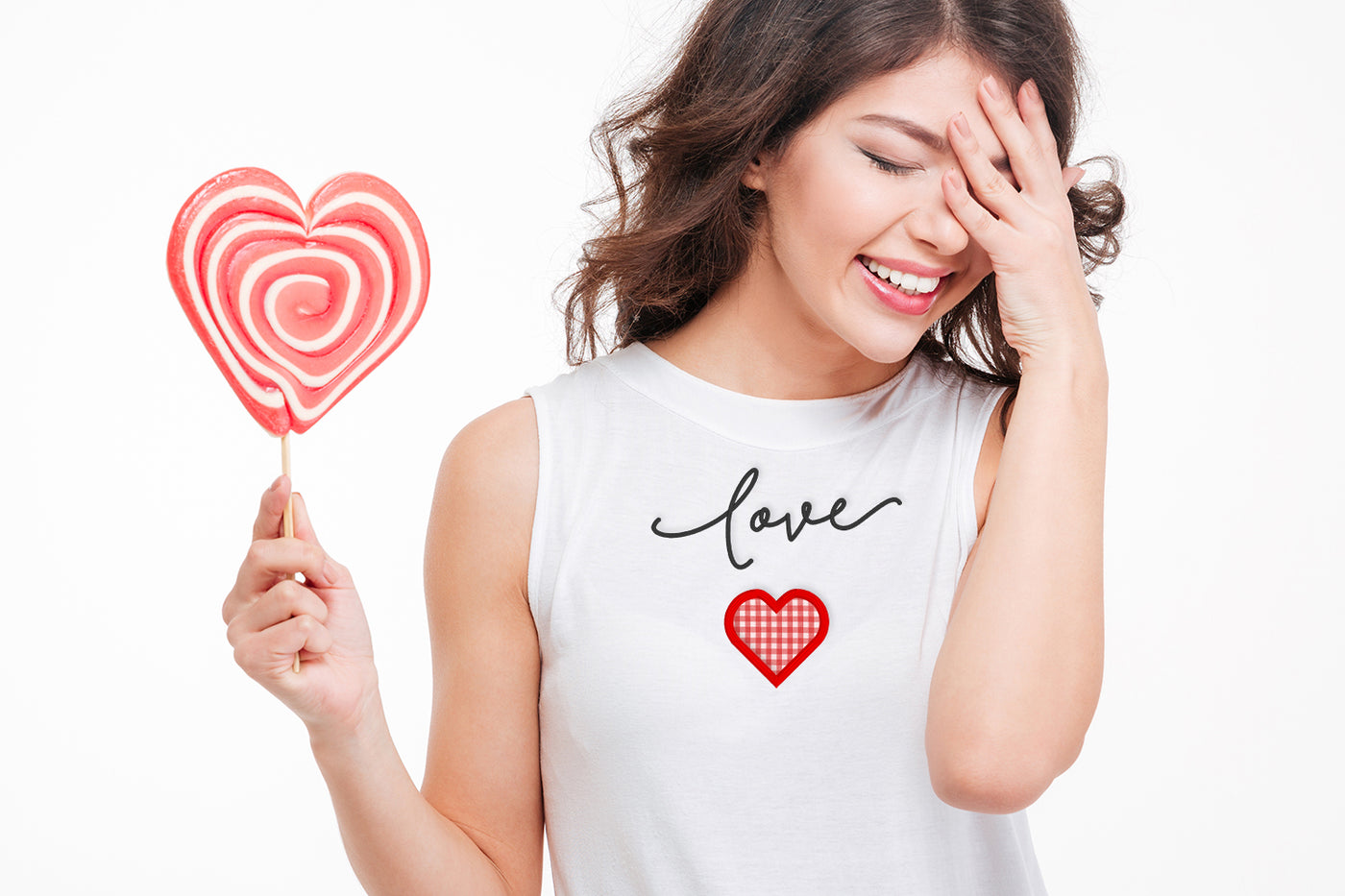 Love Script with Heart Applique Embroidery File