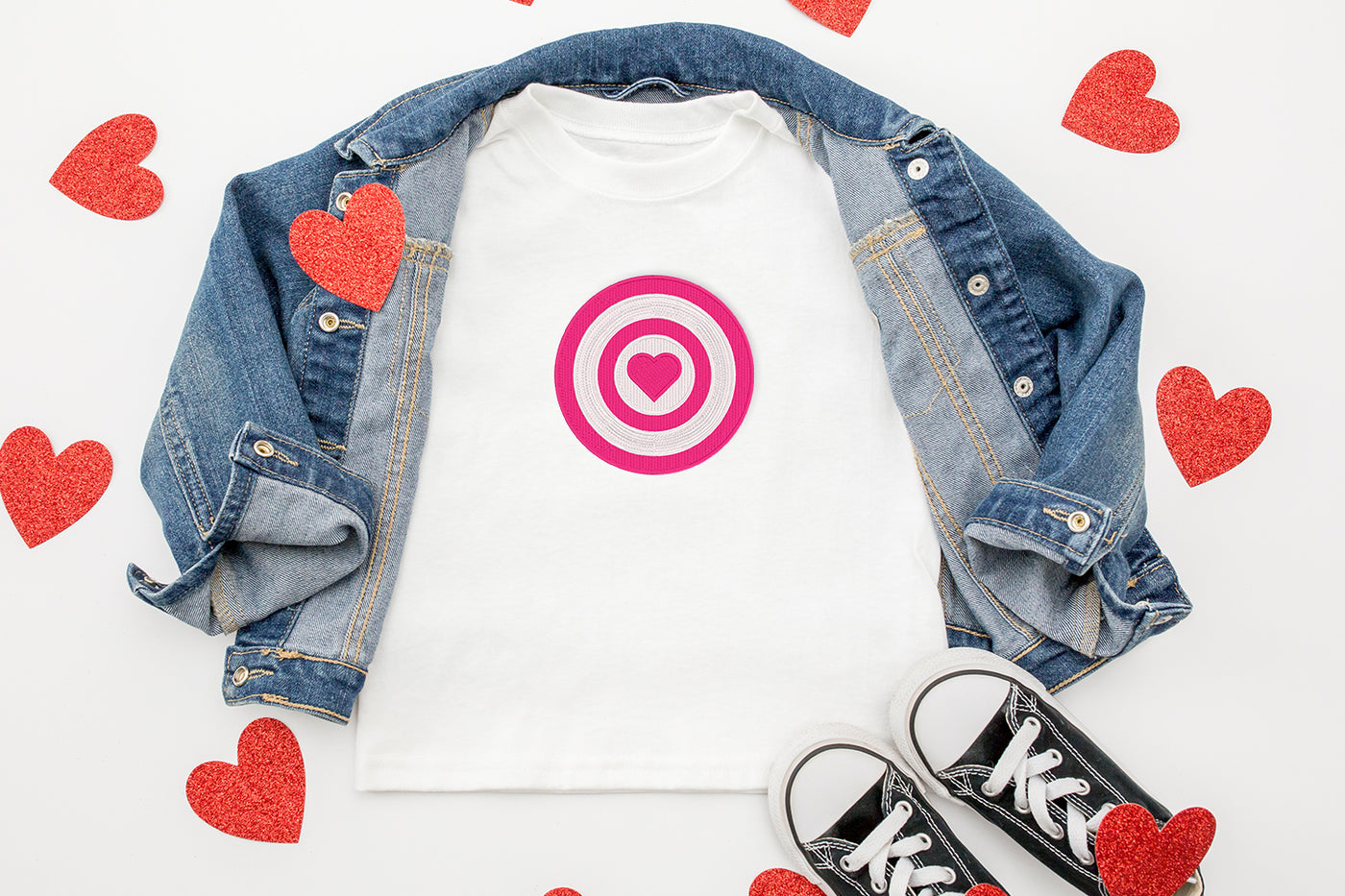 Love Target Mini Fill Embroidery