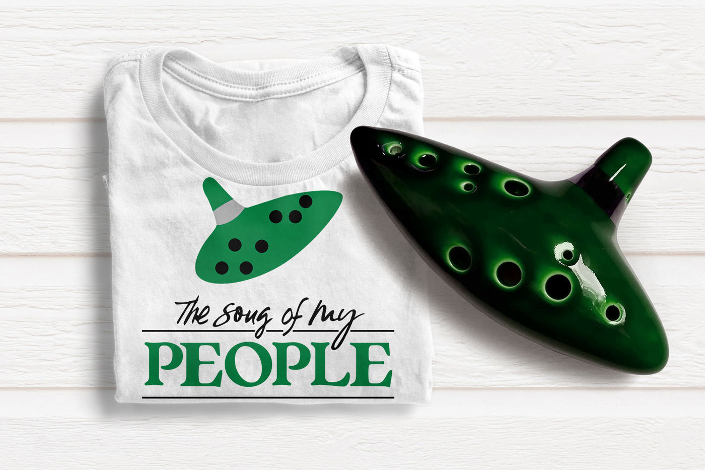 Ocarina Song of My People SVG File