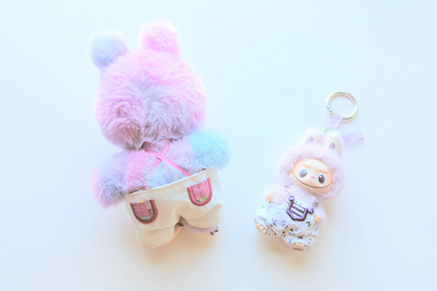 Overalls for Plush Monster Toy ITH Applique Embroidery