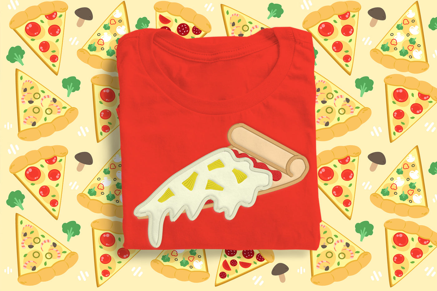 Pineapple Pizza Haters Gonna Hate Applique File