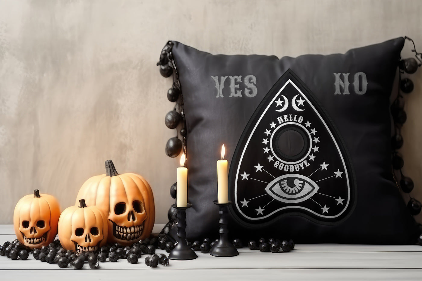 Spirit Board Planchette Applique Embroidery