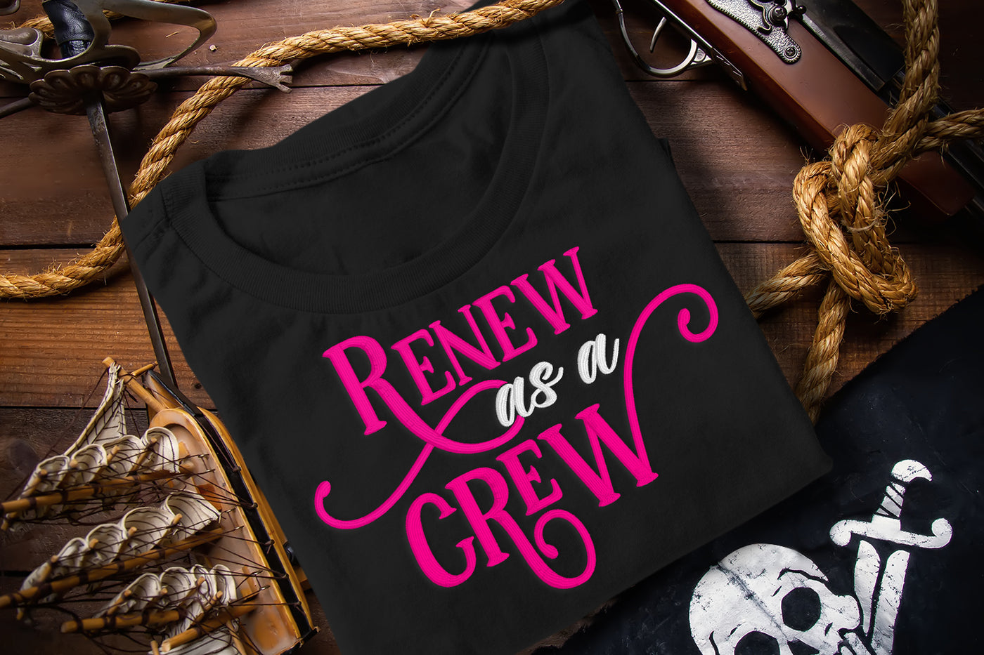 Renew as a Crew Embroidery File