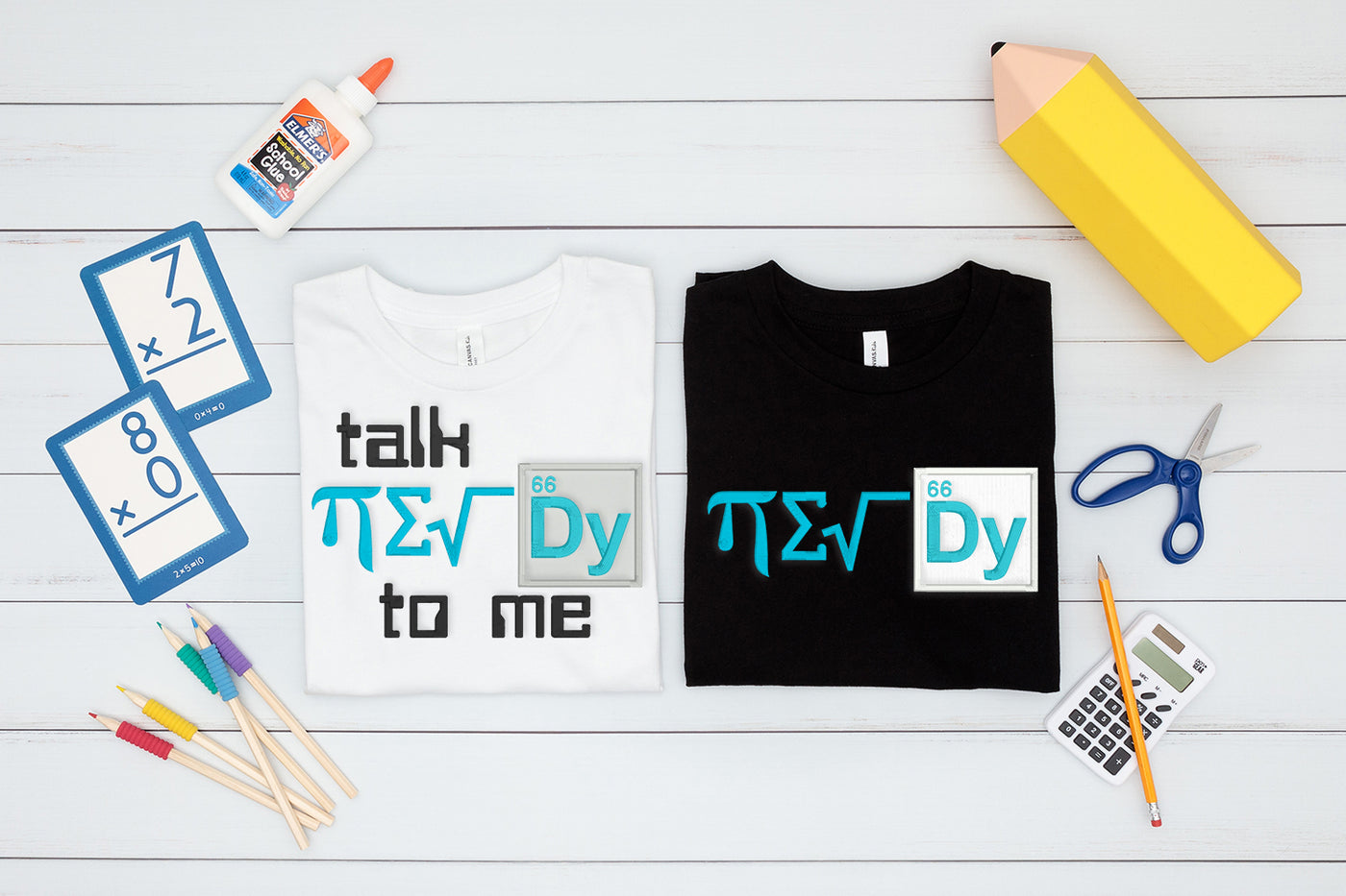 STEM Talk Nerdy to Me Applique Embroidery
