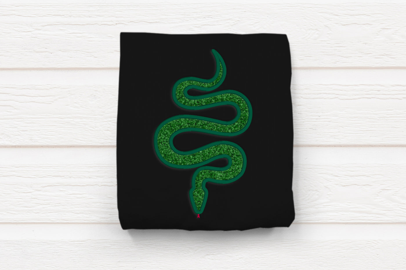 Serpent Applique Embroidery File