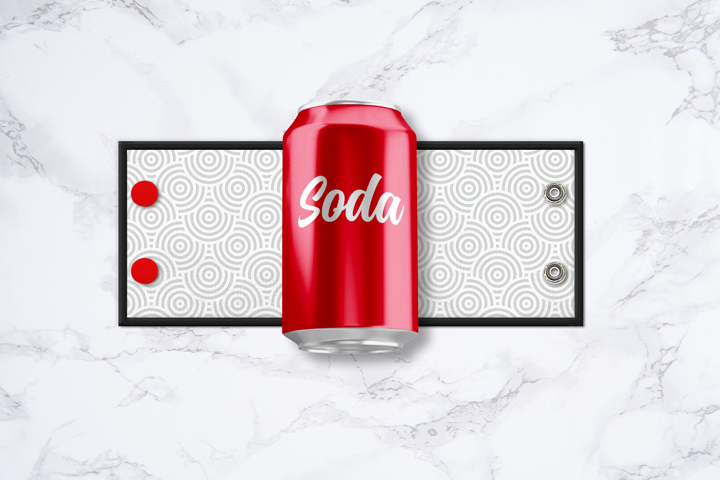 Blank Soda Can Sleeve ITH Applique Embroidery File