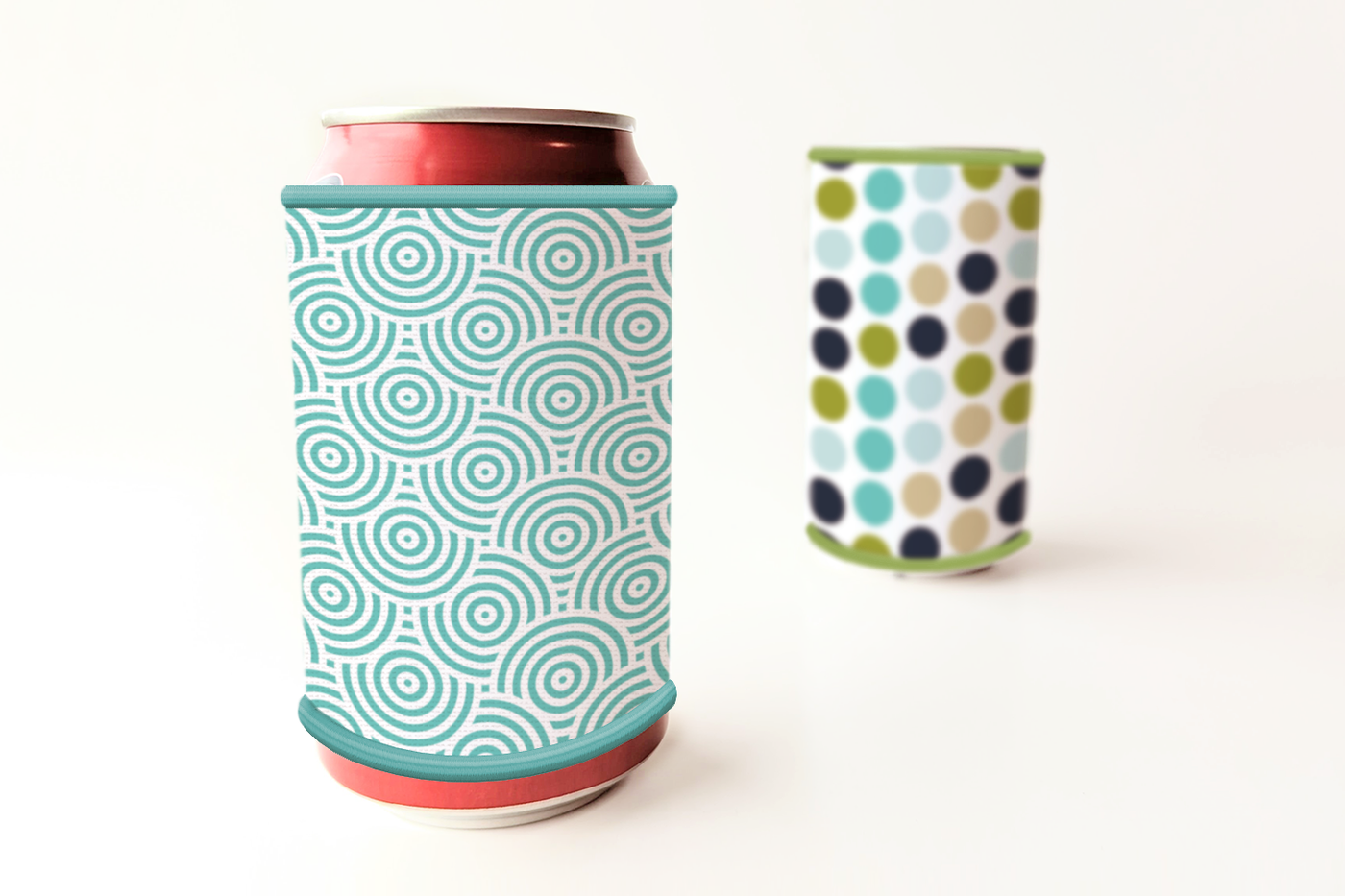 Blank Soda Can Sleeve ITH Applique Embroidery File