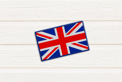 UK Flag ITH Feltie Applique Embroidery File