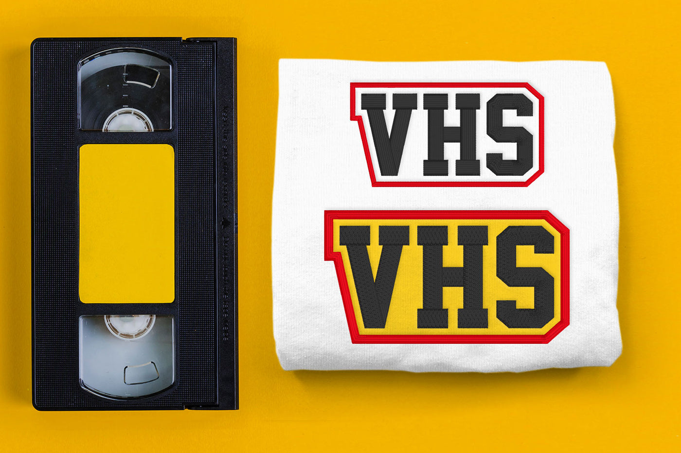 VHS High School Initials Embroidery