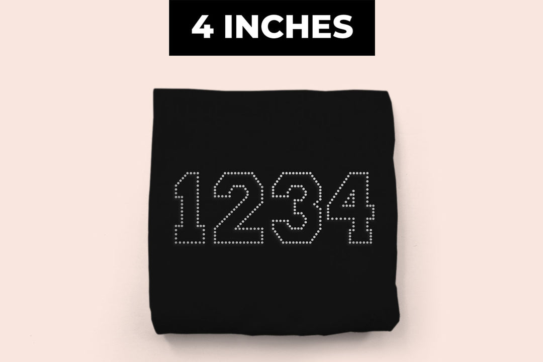 Varsity Numbers Svg
