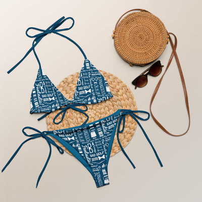 Spoilers bikini in vintage blue