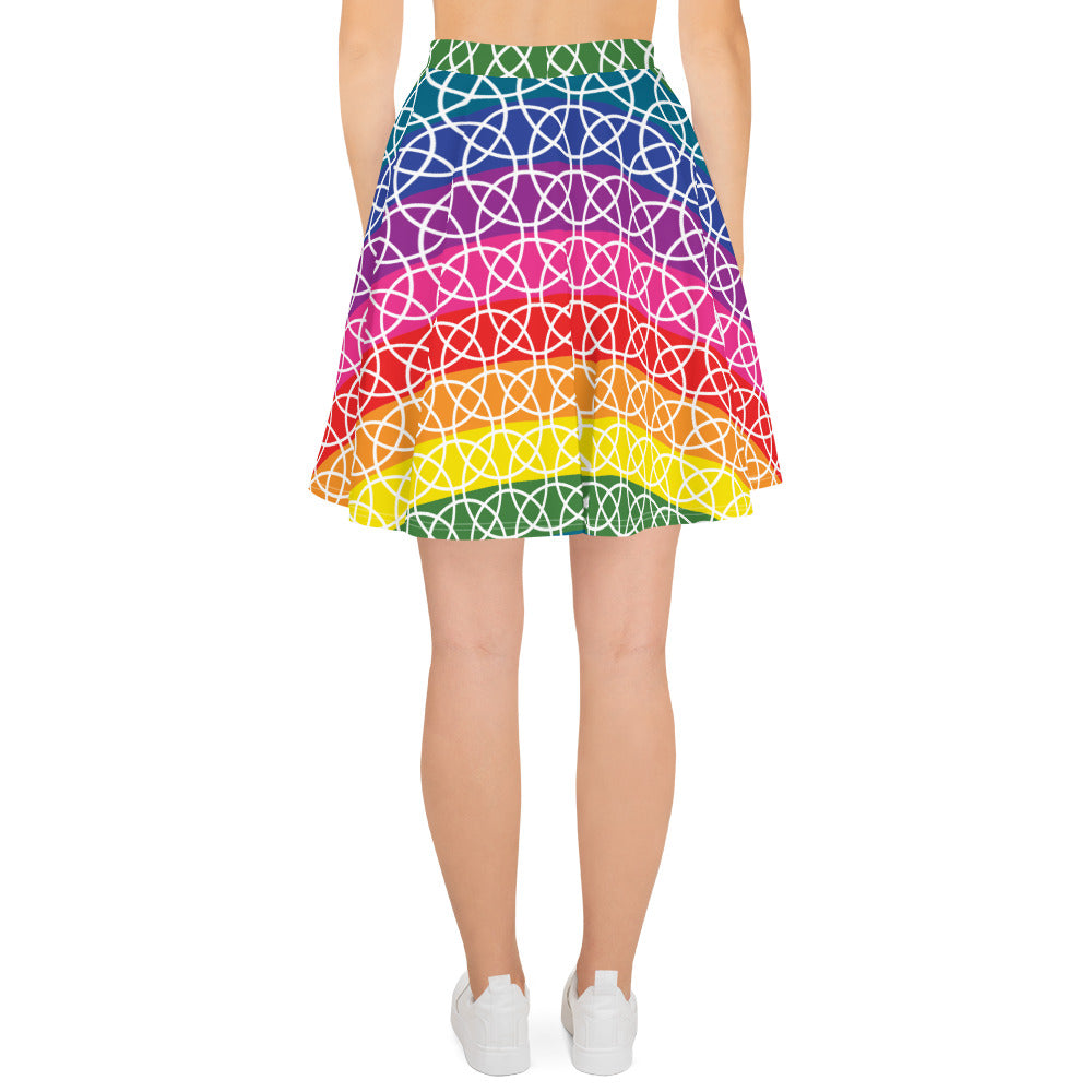 Rainbow Dreams - Skater Skirt