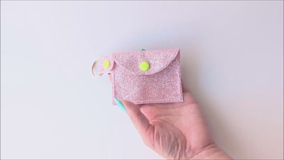 ITH Keychain Pouch Applique Embroidery product demo video