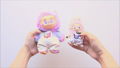 Overalls for Plush Monster Toy ITH Applique Embroidery product demo video