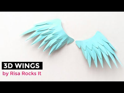 3D Wings SVG File