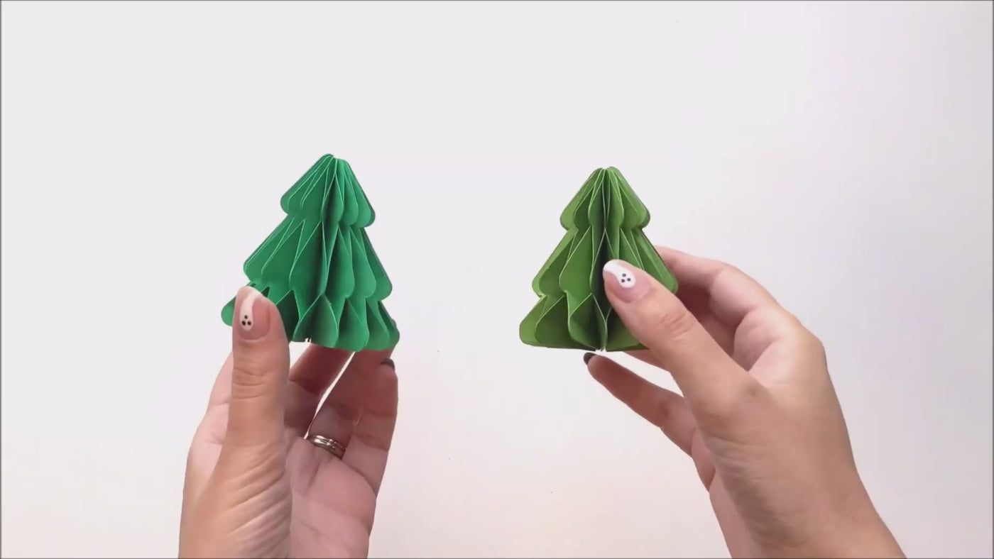 Honeycomb Christmas tree SVG product demo video