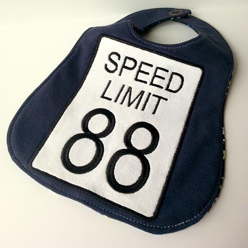 Speed limit 88 applique design
