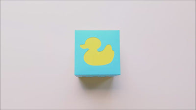 Rubber duck cube box product demo video
