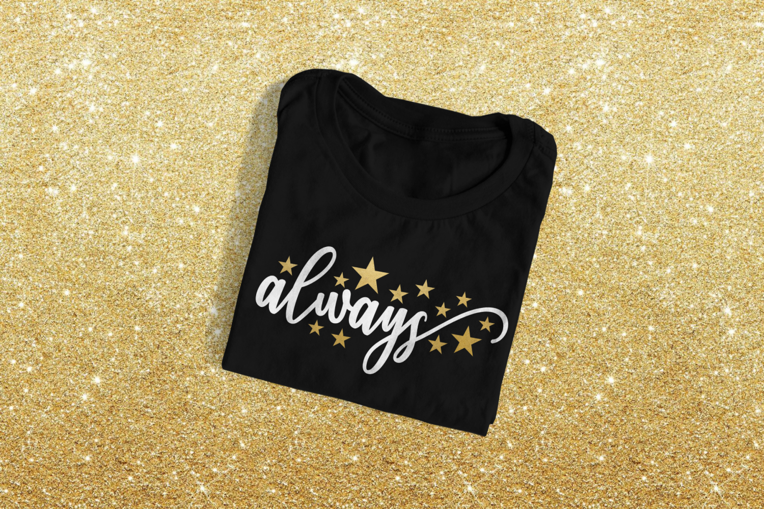 Always with Stars SVG File Cutting Template – Designed by Geeks