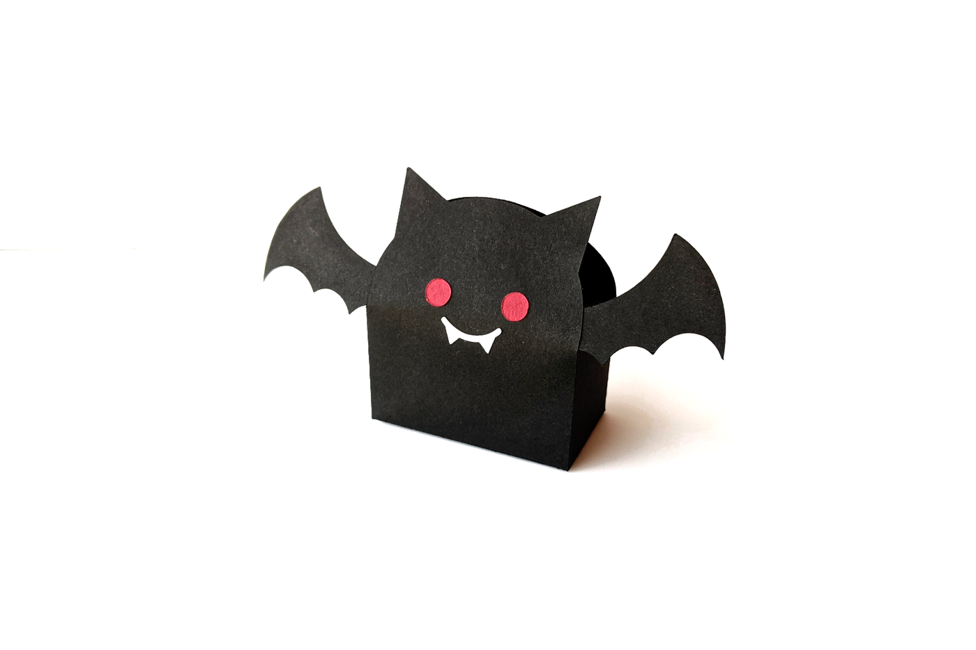 Bat shaped gift box SVG design