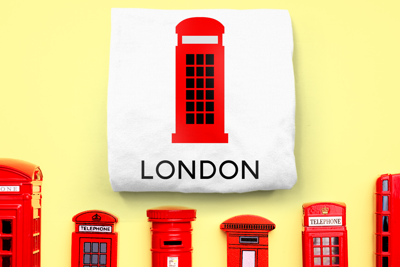 London phone booth SVG design