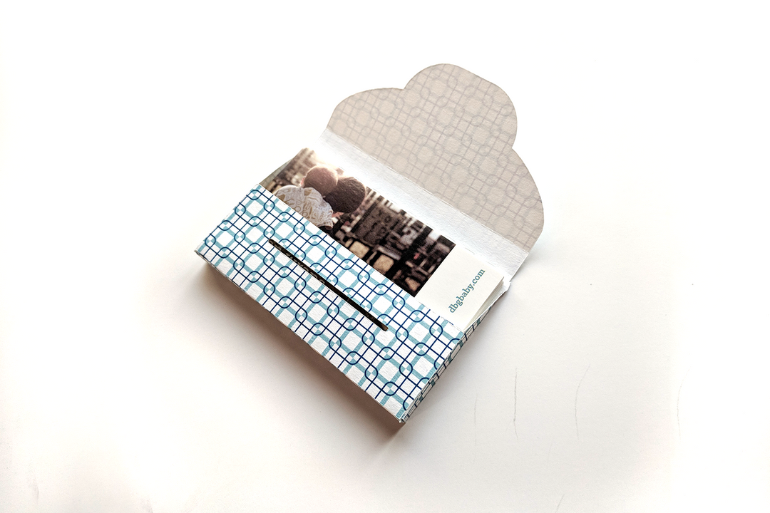 Paper Business Card Holder SVG and PDF Design – Designed by Geeks