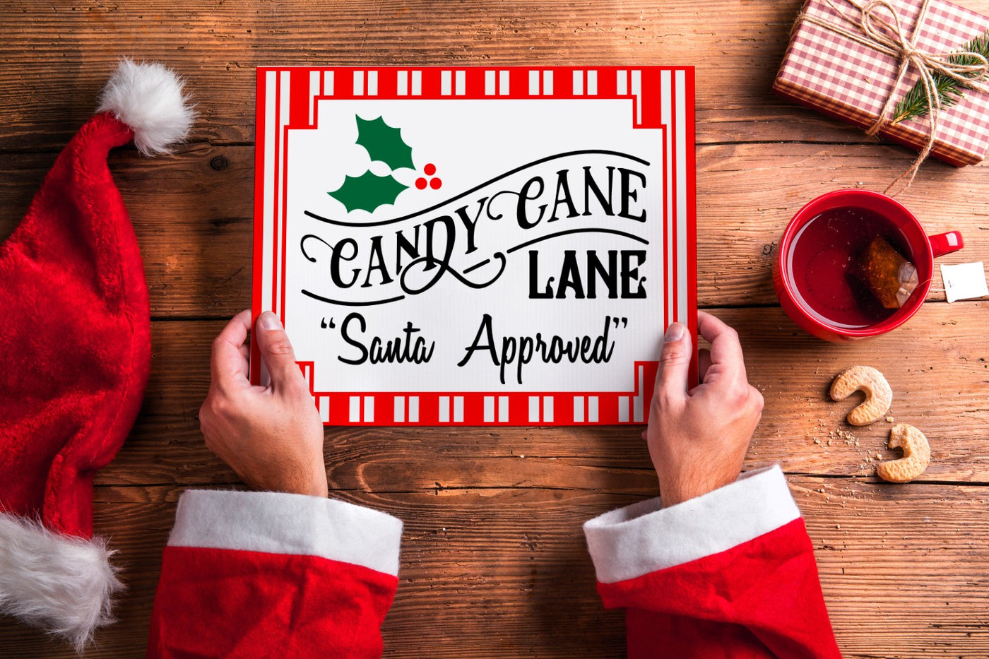 Candy Cane Lane sign