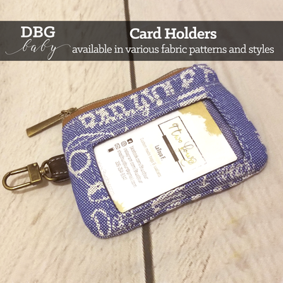 CUSTOM Zippered Card Holder-Woven Conversion-Designed by Geeks