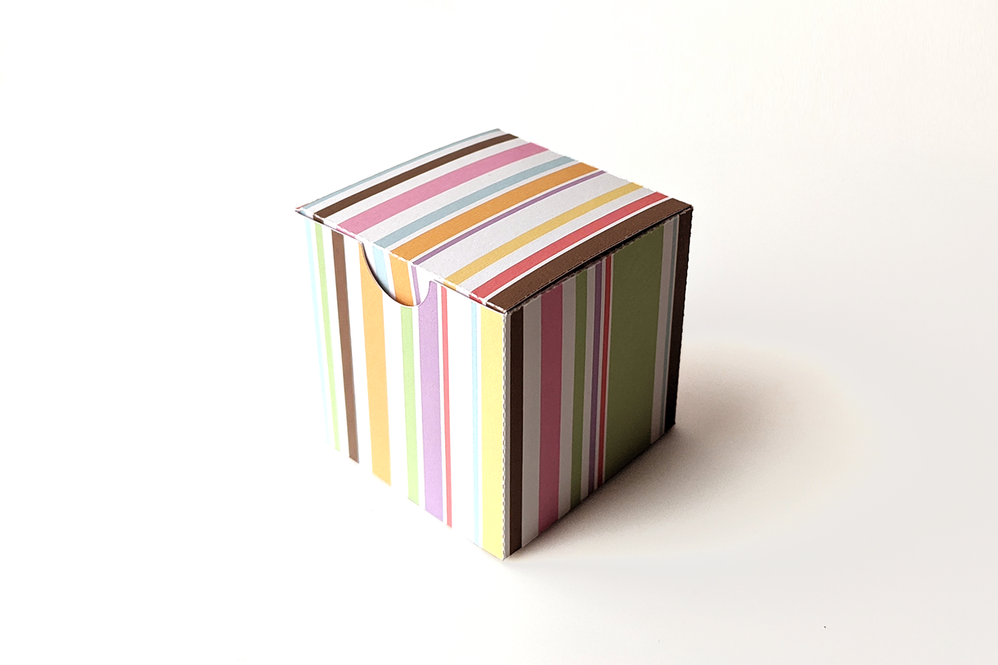 Cube gift box SVG design