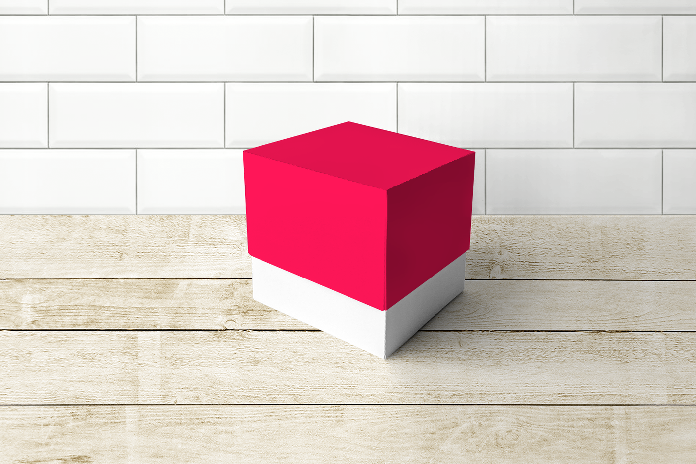 Cube box SVG design
