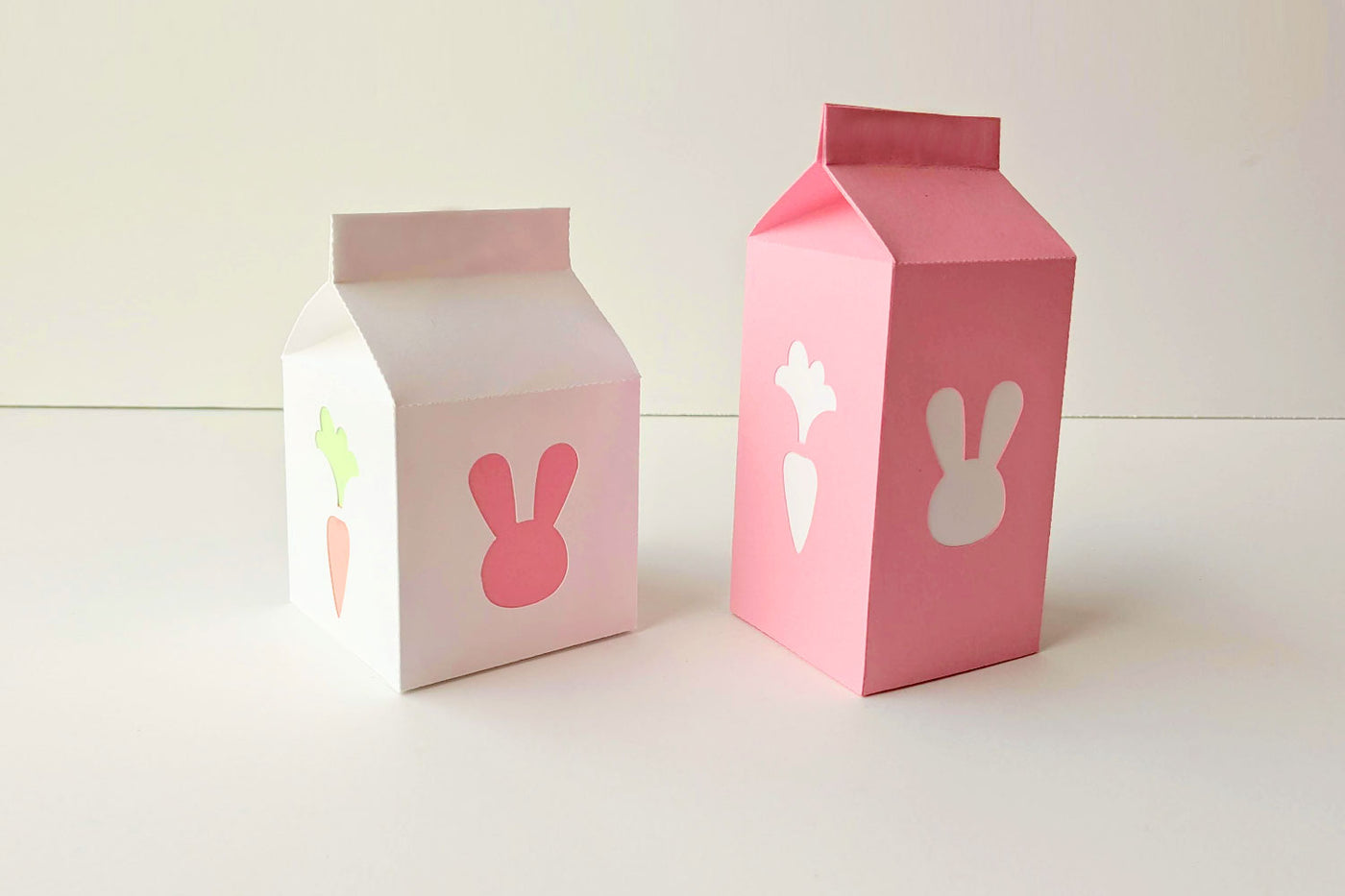 Easter milk carton boxes